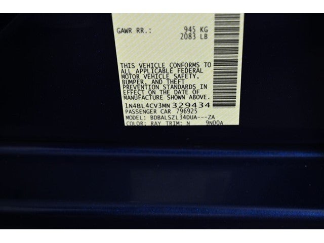 2021 Nissan Altima 2.5 SR