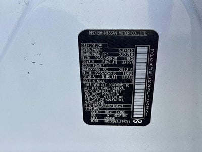 2025 INFINITI QX55 SENSORY