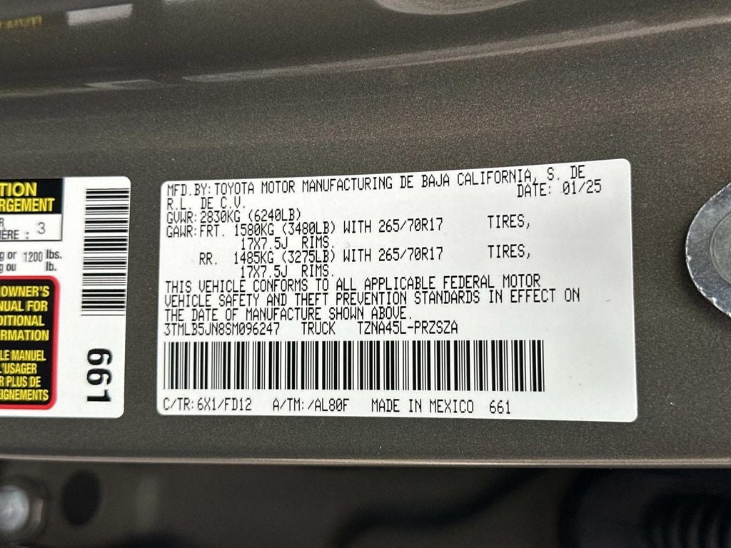 2025 Toyota Tacoma TRD Off-Road