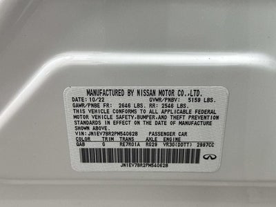 2023 INFINITI Q50 LUXE