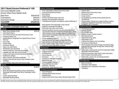 2017 Buick Encore Preferred II