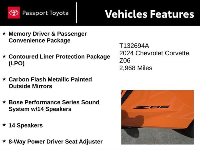 2024 Chevrolet Corvette Z06 2LZ