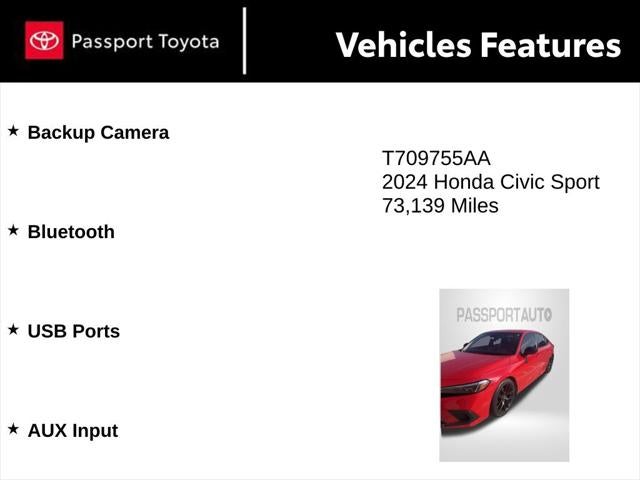 2024 Honda Civic Sport