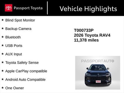 2026 Toyota RAV4 LE