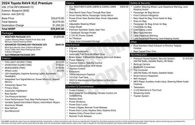2024 Toyota RAV4 XLE Premium