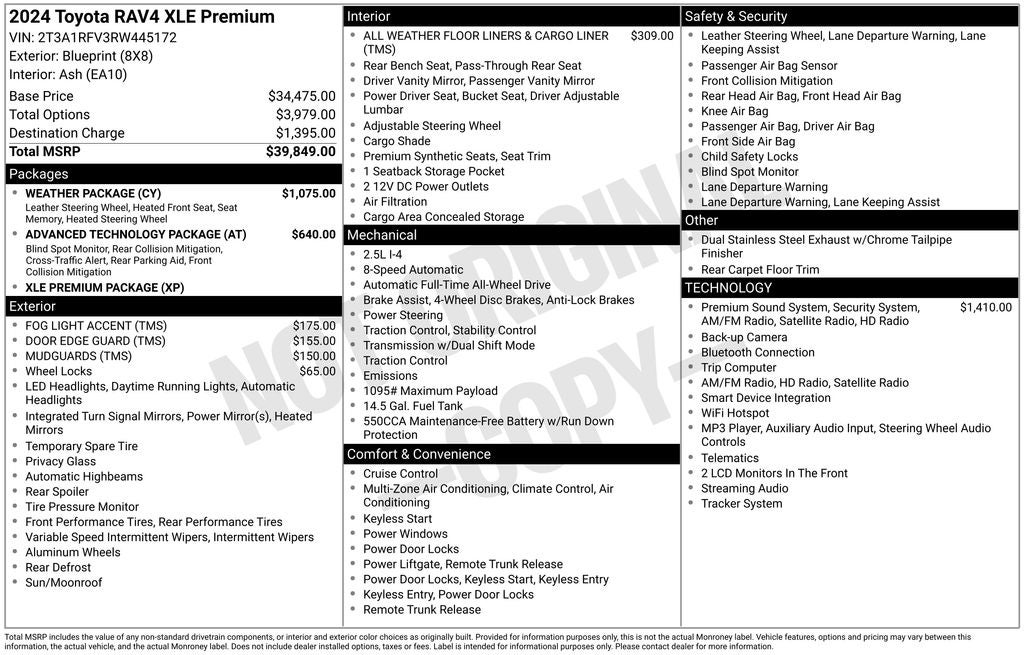 2024 Toyota RAV4 XLE Premium