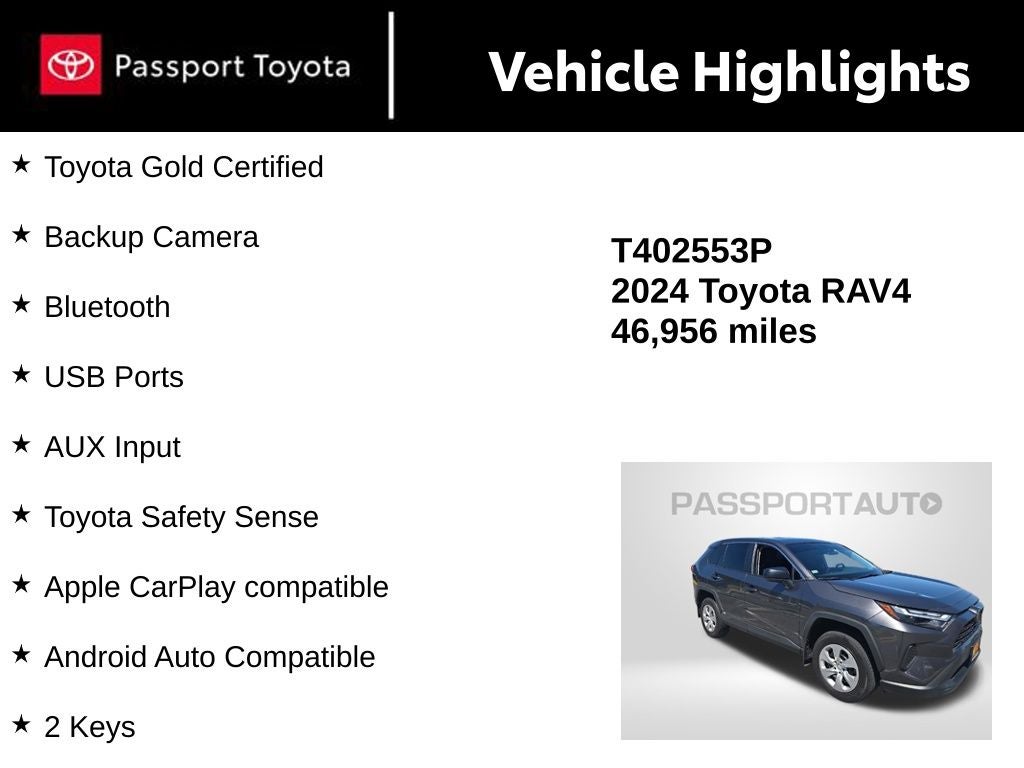 2024 Toyota RAV4 LE
