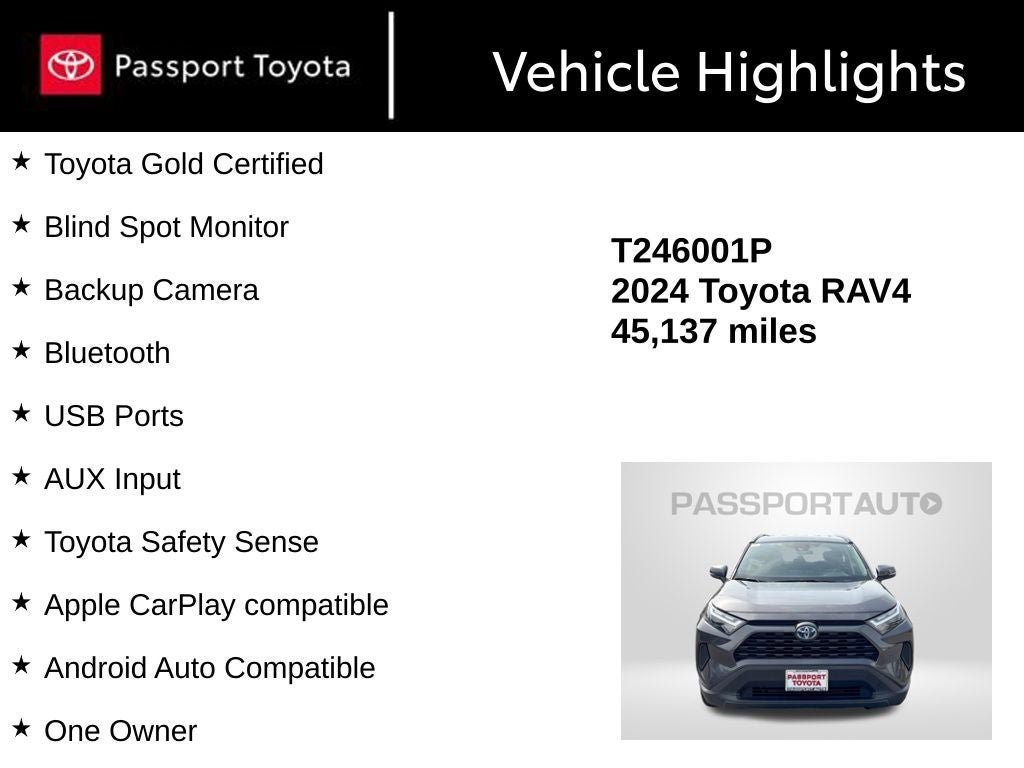 2024 Toyota RAV4 Hybrid LE