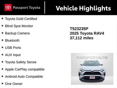 2025 Toyota RAV4 XLE