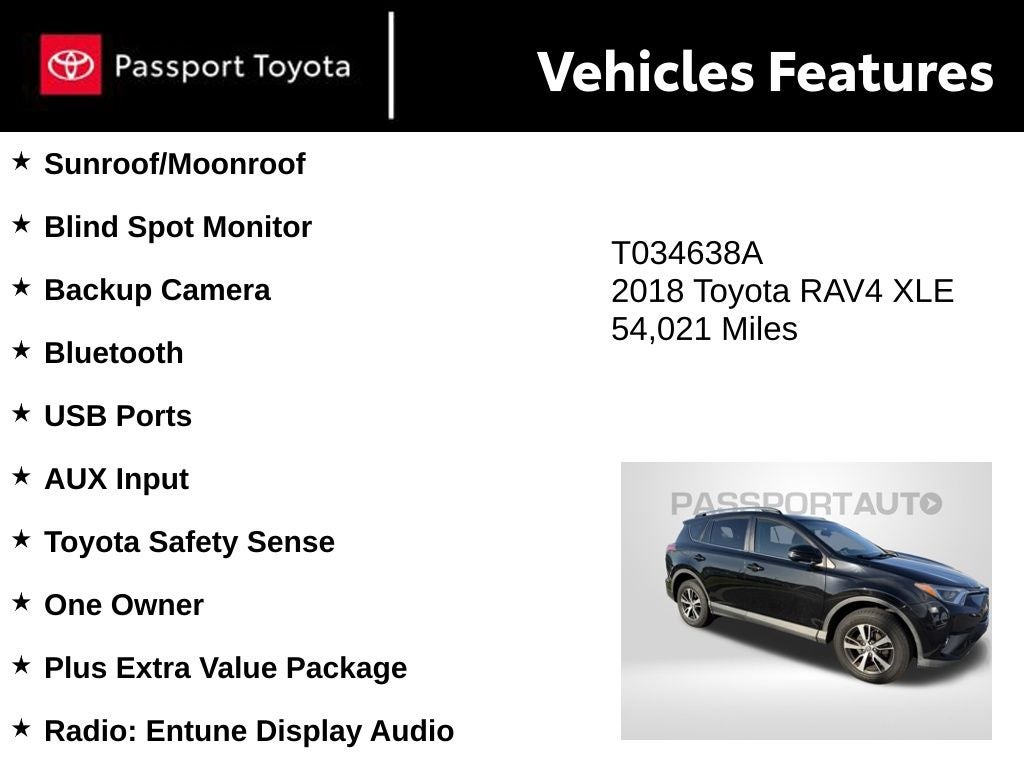 2018 Toyota RAV4 XLE