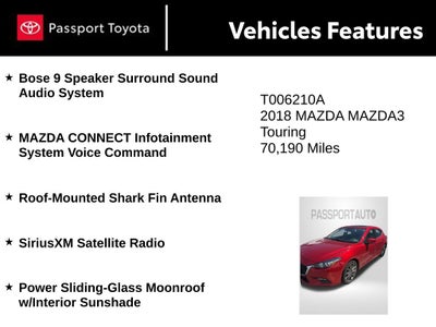 2018 Mazda Mazda3 Touring