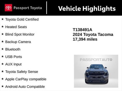 2024 Toyota Tacoma TRD Sport