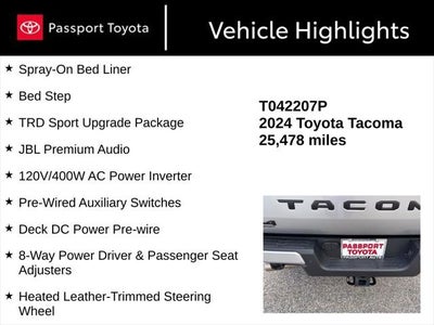 2024 Toyota Tacoma TRD Sport