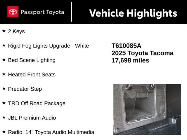 2025 Toyota Tacoma Hybrid TRD Off Road