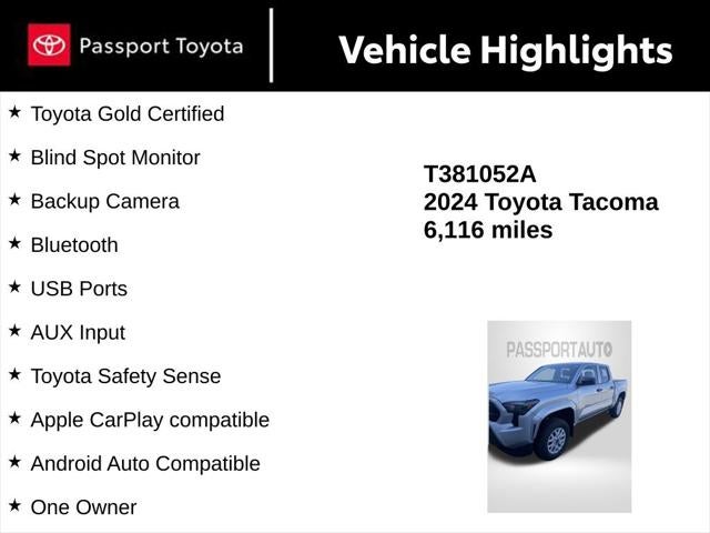 2024 Toyota Tacoma SR