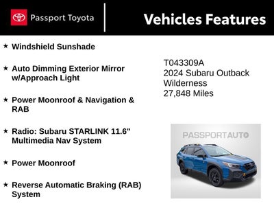 2024 Subaru Outback Wilderness