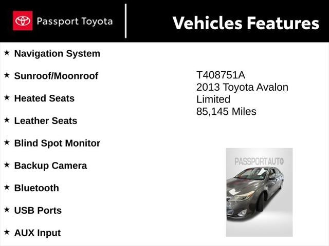 2013 Toyota Avalon Limited