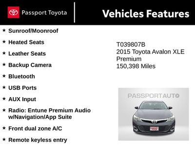 2015 Toyota Avalon XLE Premium