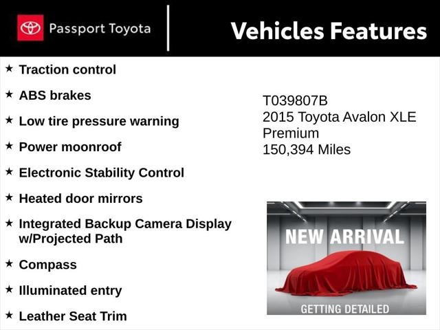 2015 Toyota Avalon XLE Premium