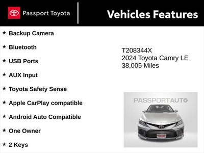 2024 Toyota Camry LE