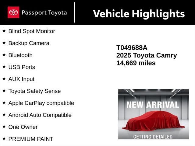 2025 Toyota Camry SE