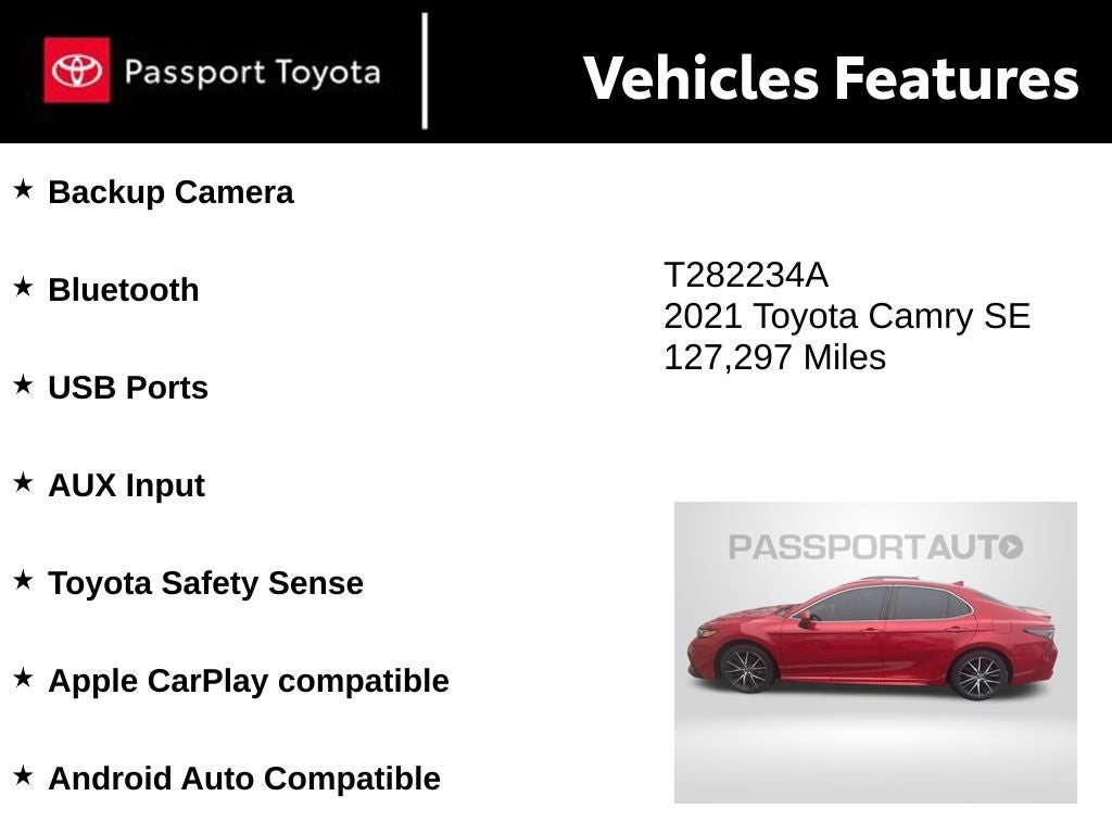 2021 Toyota Camry SE