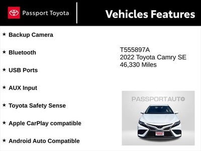 2022 Toyota Camry SE