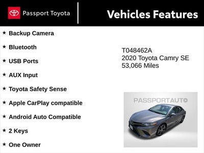 2020 Toyota Camry SE