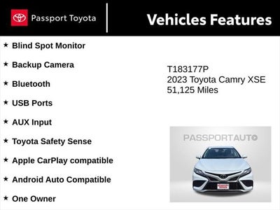 2023 Toyota Camry XSE