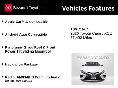 2020 Toyota Camry XSE