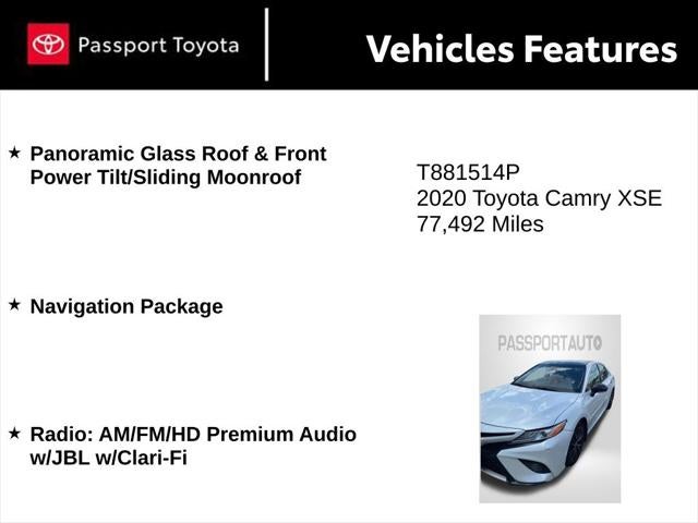 2020 Toyota Camry XSE