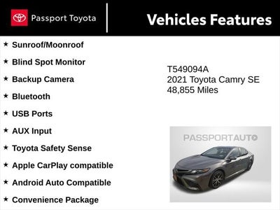2021 Toyota Camry SE
