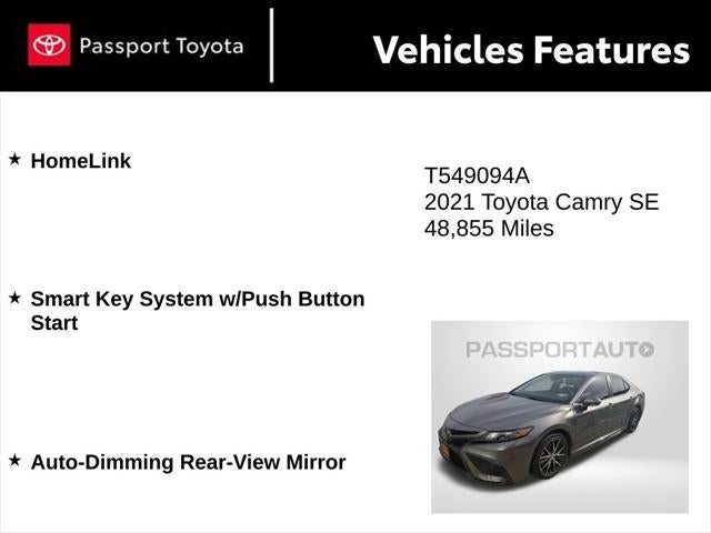 2021 Toyota Camry SE