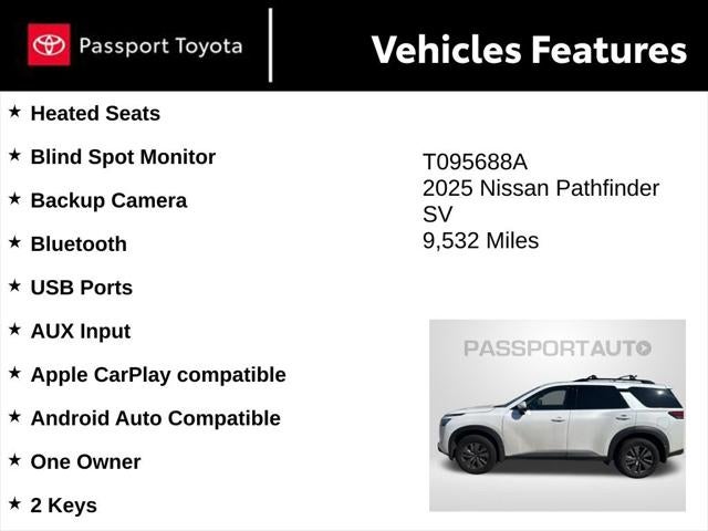 2025 Nissan Pathfinder SV