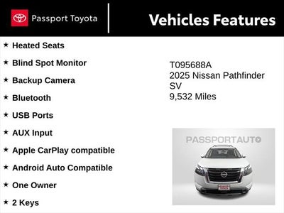 2025 Nissan Pathfinder SV