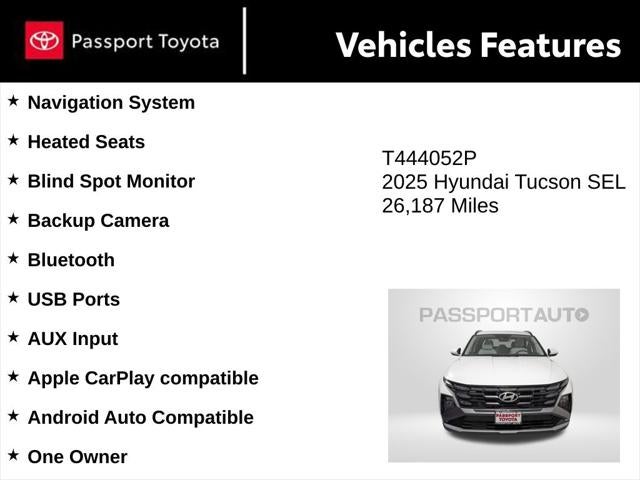 2025 Hyundai Tucson SEL