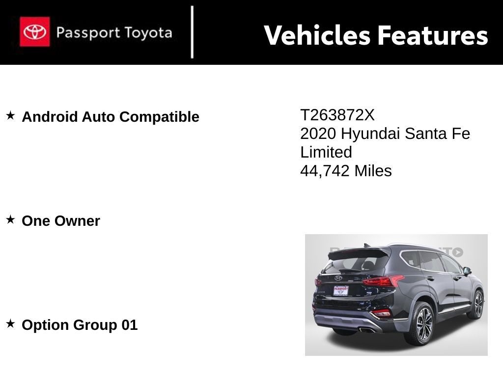 2020 Hyundai Santa Fe Limited