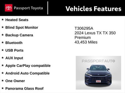 2024 Lexus TX 350 Premium