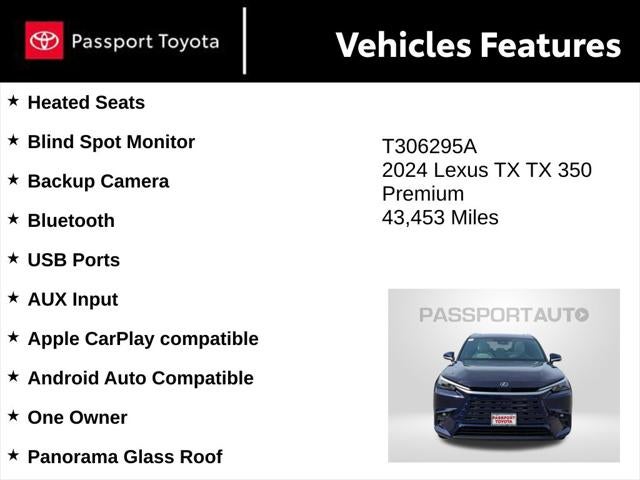 2024 Lexus TX 350 Premium