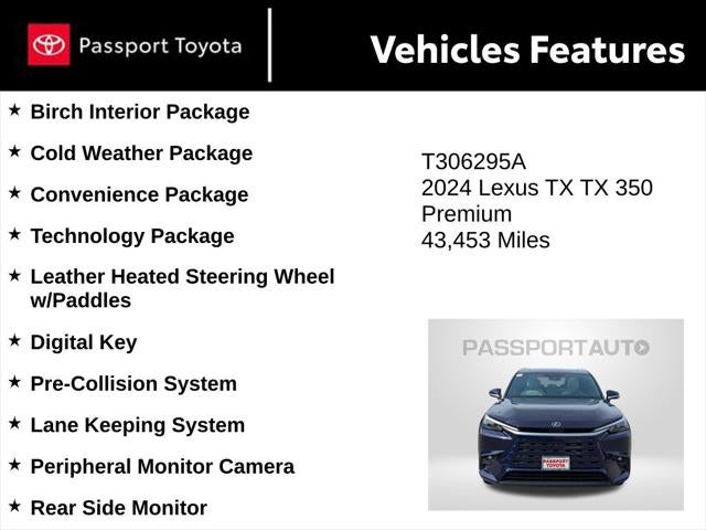 2024 Lexus TX 350 Premium