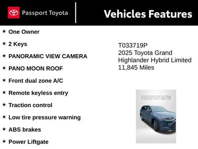 2025 Toyota Grand Highlander Hybrid Limited
