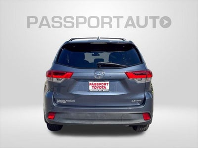 2019 Toyota Highlander LE Plus