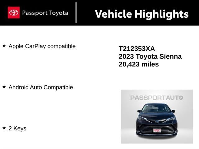 2023 Toyota Sienna XLE