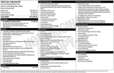 2022 Kia Telluride EX