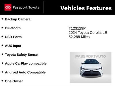 2024 Toyota Corolla LE