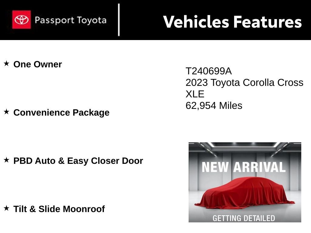 2023 Toyota Corolla Cross XLE