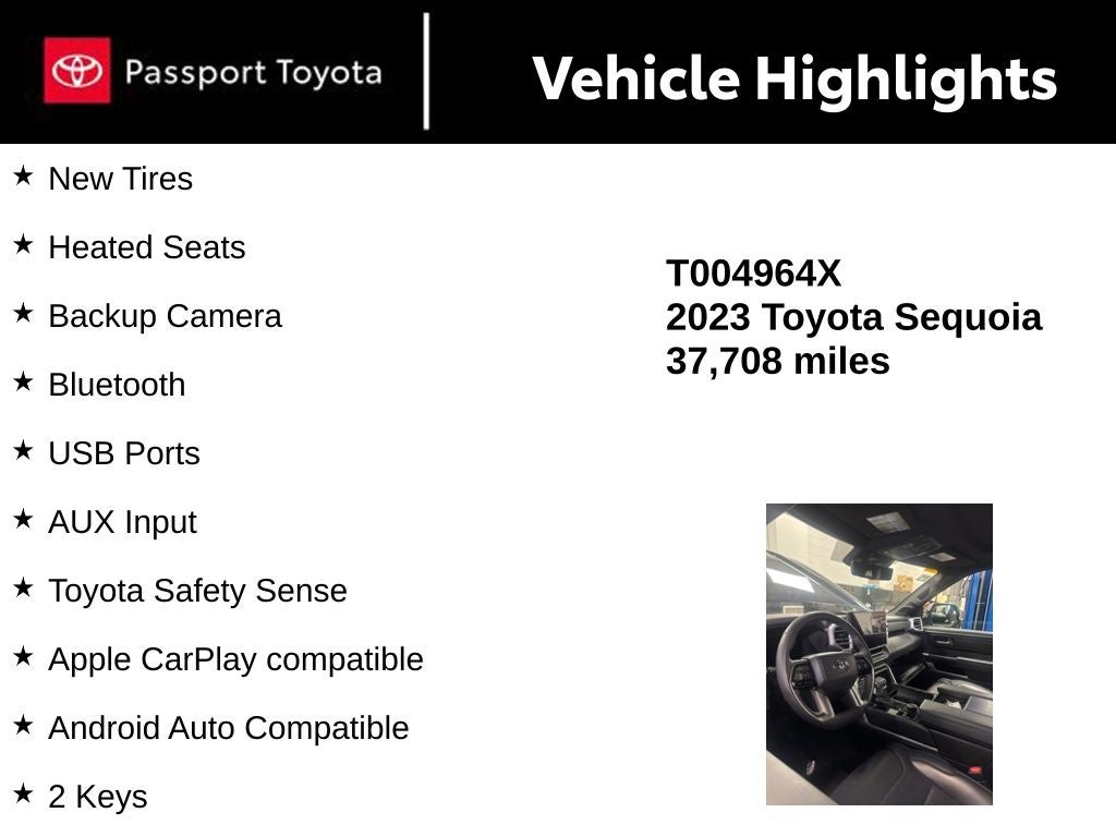 2023 Toyota Sequoia Platinum