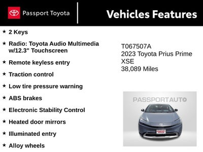 2023 Toyota Prius Prime XSE