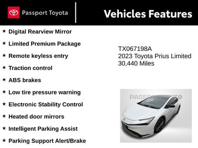 2023 Toyota Prius Limited
