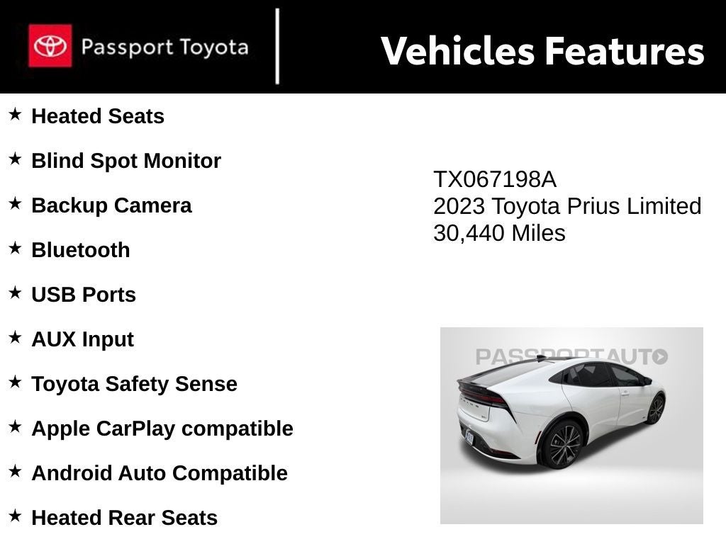 2023 Toyota Prius Limited